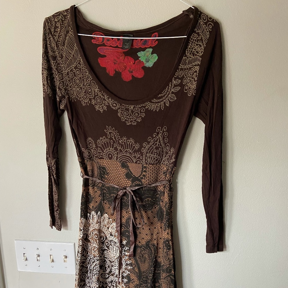 Desigual A-line cotton dress